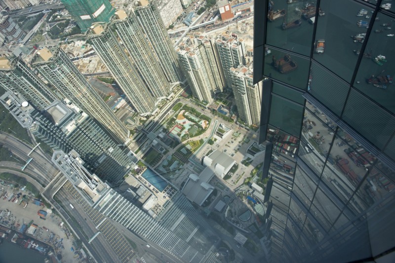Kilátás a 100. emeletről